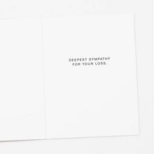 Treasured Memory Sympathy Card