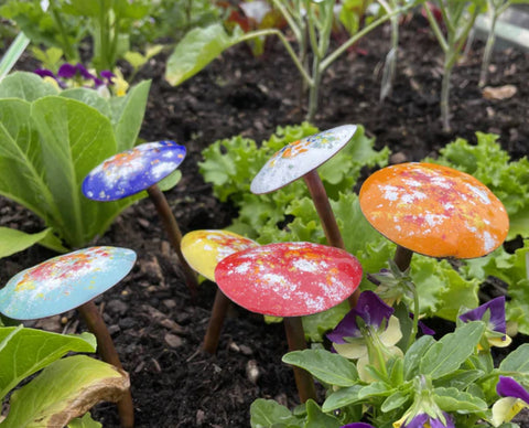 Enamel Mushroom Pick