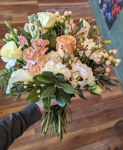 Designer's Choice Valentine's Day Wrapped Bouquet