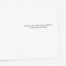 Bottoms Up New Baby Greeting Card
