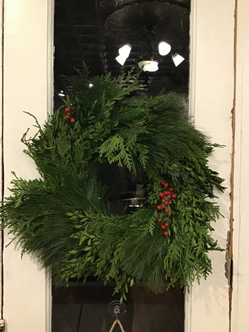 PA Mixed Greens Wreath