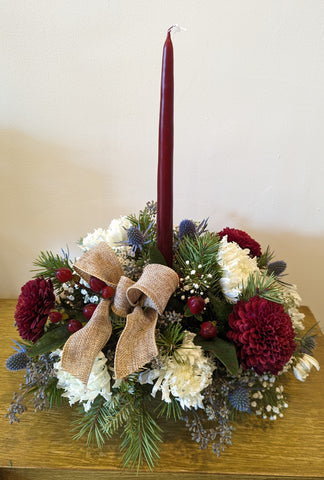 Rustic Christmas Centerpiece